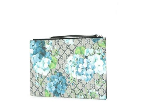 gucci blue flower clutch|gucci clutch for sale.